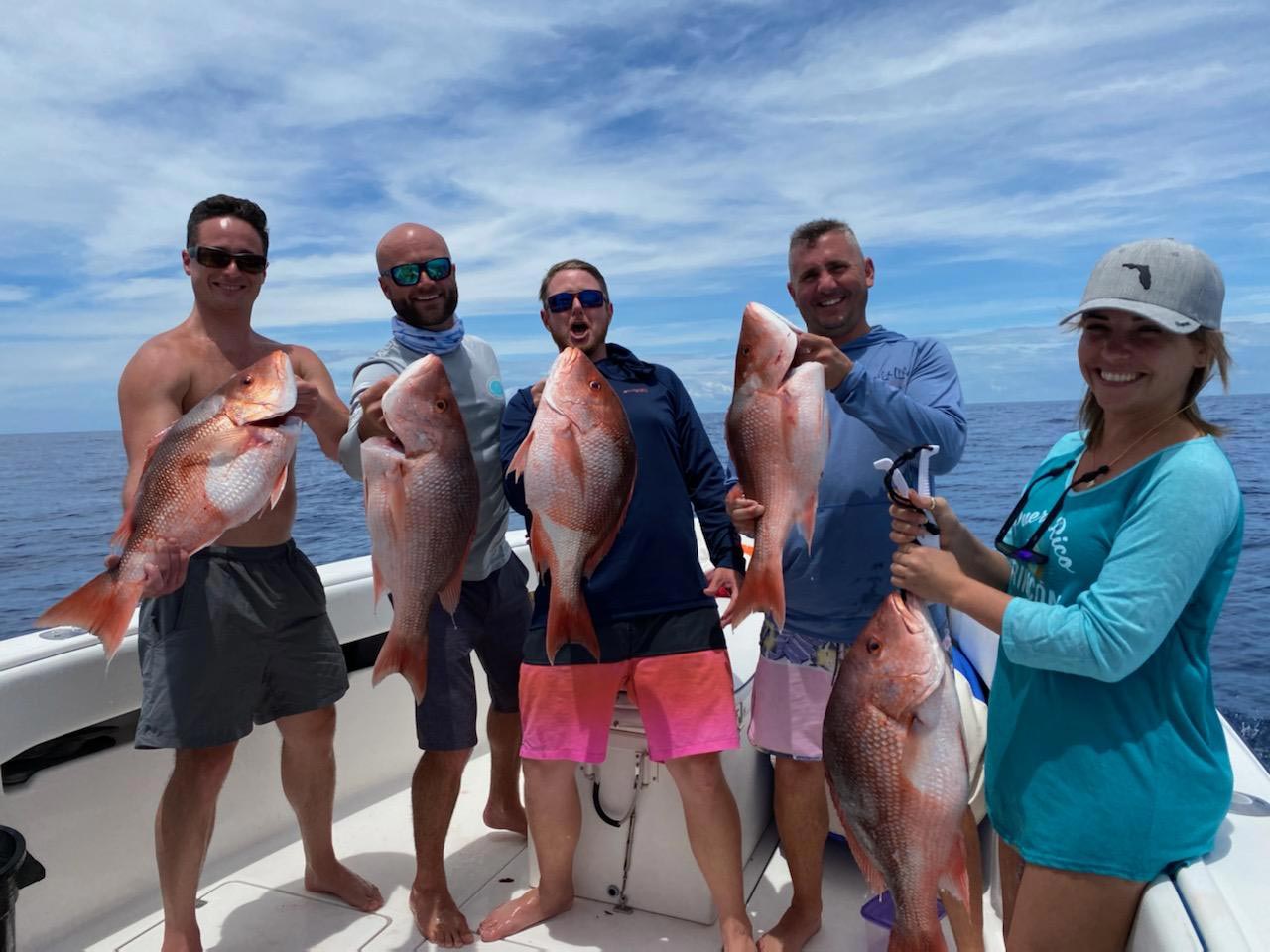 Red Snapper Season Reopens October 15th for Deep Sea Fishing!